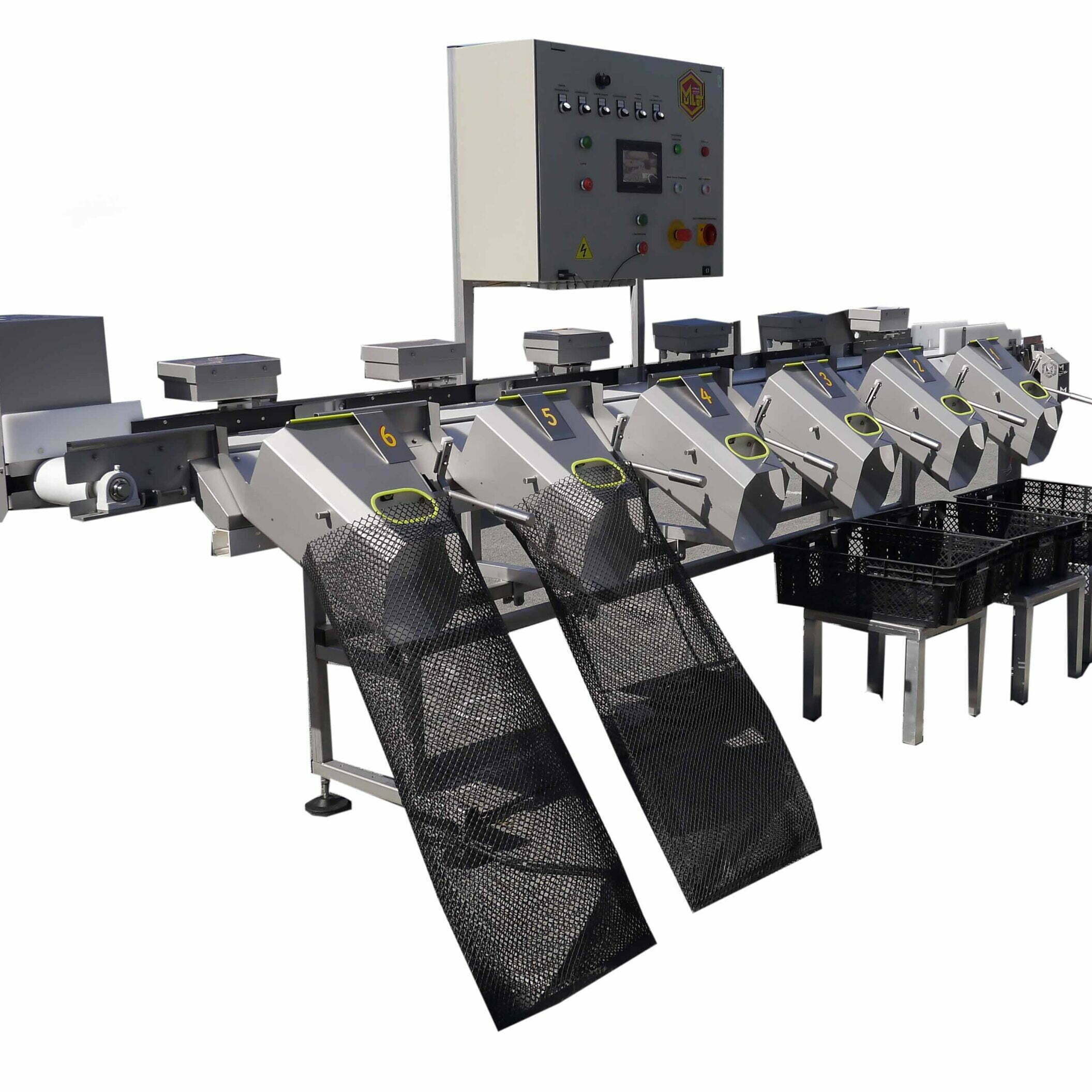 This linear oyster grading machine is to fit into any building to help you with shellfish farming machine for oysters and mussels or other shell